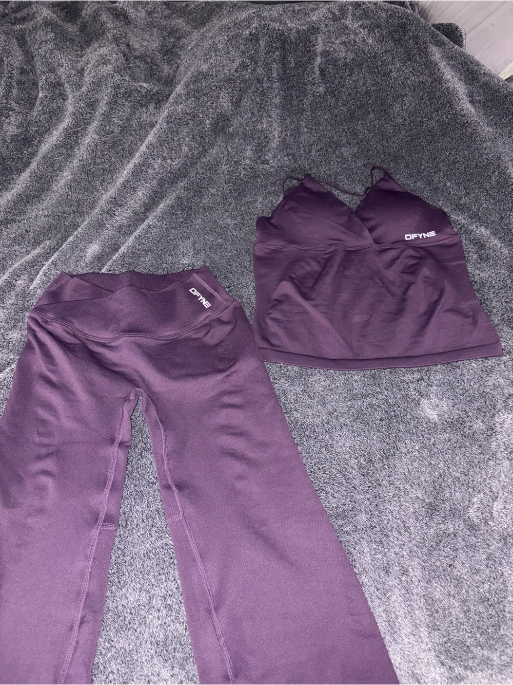 DFYNE Women’s Vision Top and Flares in Fig